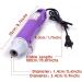 300W Heat Gun with Stand for DIY Projects | Electric Heating Nozzle for Embossing, Drying Paint & Epoxy Resin | Multi-Purpose Hot Air Gun by mofa (Purple White) - Buy Online on GoSupps.com