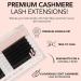 KIARA SKY LASH Cashmere Volume Lash Extensions | Premium Soft Semi-Matte Finish | Professional Eyelash Extensions | Black D-0.05 15mm - Buy Online on GoSupps.com