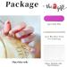 24Pcs Nude French Tip Press on Nails - Coffin False Nails for Women and Girls | Z - Buy Online on GoSupps.com