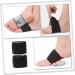 FRCOLOR Arch Support Sleeves for Flatfoot | TPE Insoles for Comfort | Outdoor Foot Support for Men & Women | 1 Pair Black (11.6x6cm - Buy Online on GoSupps.com