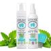 #1 Lice Treatment Kit Made with Natural LICEZYME - LiceLogic - Natural 1 Day Head Lice & Nit Treatment with 7.1 oz. Eliminator Mousse, Metal Nit Comb, Plus 8 oz. Lice Hair Spray -Peppermint Scent