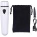 Mini Electric Shaver - Portable Low Noise Powerful Motor for Men & Women | Travel-Friendly Compact Design (White - Buy Online on GoSupps.com