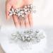 ISLHJDD Rhinestone Hair Side Comb Shining Hair Barrettes Wedding Hair Comb Crystal Hair Accessories Bridal Head Pieces for Women and Girls - Buy Online on GoSupps.com