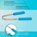 Dr. Tung's Stainless Steel Tongue Cleaner - Assorted Colors | Effective Oral Hygiene Tool - Buy Online on GoSupps.com
