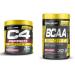 C4 Ripped Sport Pre Workout Powder Strawberry Watermelon & BCAA Sport Recovery Powder - Post & Intra Workout Energy Supplement - Cherry Limeade 30 Servings