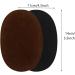 Suede Elbow Patches - 2-Pcs Sew-On Fabric Jacket Patches for Sweaters, Shirts, Trousers - Brown - Buy Online on GoSupps.com