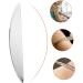 Uck-kit Stainless Steel Fascia Body Muscle Strip Plate - Myofascial Massager for Soft Tissue Relaxation - 8mm Silver - Buy Online on GoSupps.com