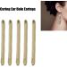 Ear Studs Stick Traditional Ears Stick 50pcs Tea Stud Earrings Natural Maintenance Portable for Inflammation Prevention - Buy Online on GoSupps.com