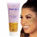 Hair Gel - Shiny Body Face Mermaid Sequins -Adhesive | Chunky for Face Hair Nails Holographic Cosmetic Powder Festival Makeup Shakven Gold 2#