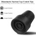Heavy Duty Replacement Rubber Crutch Tips - 4 PCS Black Non-Slip All Terrain Caps for Canes/Walkers - Buy Online on GoSupps.com