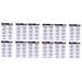 Beavorty 12 Pcs Eyebrow Stickers Tool Waterproof Makeup Imitation Eyebrow Make up Makeup Tools 4d