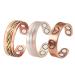 EnerMagiX Magnetic Copper Rings for Women or Men Copper Ring with 2 Magnets Adjustable Size Women's Day Gift for Mom Wife