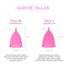 Farma Inca Menstrual Cup - Hypoallergenic Medical Silicone 12 Hours Protection Includes Carrying Bag | Safe & Easy to Use - Buy Online on GoSupps.com
