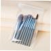 AUTSUPPL 8pcs Powder Brush Mini Makeup Brushes Cosmetic Eye Eyeshadow Makeup Cosmetics Brush Kit Blue Wooden - Buy Online on GoSupps.com