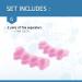 BENNARA Hammer Toe Straightener Set G - 2 Pairs Pink Toe Separator | Correct Bunion & Realignment| Gel Toe Spacer for Overlapping Toes| Hammer Toe Spreader for Men and Women - Buy Online on GoSupps.com