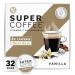 KITU SUPER COFFEE Pods, Energy & Immunity (2x Caffeine, Vitamins, Antioxidants) [Vanilla] 32 Count | Keto Coffee Pods Compatible with Keurig 2.0 K-Cup Brewers Vanilla 32 Count (Pack of 1)
