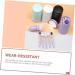 POPETPOP 5 Sets Makeup Brush Set Tool Thick Aluminum Tube Mini Miss - Buy Online on GoSupps.com