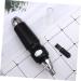 Electric Nose Hair Clippers & Eyebrow Trimmer for Men | Facial Hair Remover Tool - Black 13.5x3x3cm - Buy Online on GoSupps.com