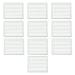 Milepetus 1000pcs Carp Fishing Hair Rig Extender Boilie Stops Boilie Stopper Carp Fishing Equipment (White)