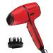 REVLON Airflow Control Hair Dryer with Diffuser | 1875W Blow Dryer Head Rotates 90 for Total Control Wider Head for Less Drying Time Reduces Frizz (Red) 3 Piece Set Red