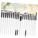 Healeved 60 Pcs Eyeliner Eyeshadow Brush Kit Eye Shadow Brush Eye Liner Brush Eyeshadow Tools Brow Brush - Buy Online on GoSupps.com