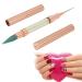 Double-sided dotting pen nail art dotting pen rhinestone picker dotting pen double ended crayon for nail art DIY decoration (green)