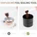 Easy to Use: Coffee pod filler ensures alignment of coffee pod lid coffee pod accessories set - Buy Online on GoSupps.com
