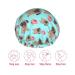 Waterproof Donuts Pug Shower Cap for Women - Reusable Luxury Fashion Bath Hair Cap - Elastic & Easy to Wear - Suitable for All Hair Types - Color 3 - Buy Online on GoSupps.com