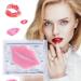 8pieces of collagen crystal lip mask nourish moisturize protect lips resist aging exfoliate skin prevent chapped and dry skin and other problems (pink) 8pcs