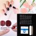 90 Pieces Removable Short False Nails Stick on Nails Short Nail Tips Short Square False Nails Fake Nails Full Cover Short Press On Nails Coffin Press On Nail Tips without Glue - Buy Online on GoSupps.com