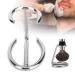 Premium Stainless Steel Shaving Brush Holder - Perfect for Home & Living Room | International Shipping Available - Buy Online on GoSupps.com