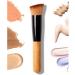 LyDia Flat Angled Wooden Handle Blusher/Face Powder/Liquid Foundation/Face Contour Makeup Brush - Buy Online on GoSupps.com