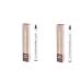 Waterproof Brow Pencil with Micro-Fork Tip Smudgeproof Fine Sketch Long Lasting Pen Natural Looking Stays On All Day. (Brown 2pcs) Brown 2pcs