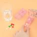 2-in-1 Portable Pill Cutter with Storage Compartment - Pink | Ideal for Small or Large Pills | Cut Pills in Half or Quarter | Tablets Splitter Blade Included - Buy Online on GoSupps.com