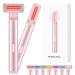Red-Light-Therapy-for-Face 7 in 1 LED Light-Therapy-Wand for Face and Neck - Microcurrent Facial Device for Anti-Aging - Face & Eye Massager Skincare (7 Colors led light)
