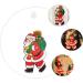 GANAZONO Santa Claus Figurine 1Pc Christmas Santa Claus Suction Cup Lamp Showcase LED Light Festival Supply Santa Claus Lamp - Buy Online on GoSupps.com