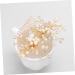 DOITOOL 1pc Bridal Comb Wedding Hair Comb Women Hair Comb Hair Comb for Hair Accessories Rhinestone Headpiece Pearl Hair Barrettes Comb for Bridal Flowers Alloy Hairpin Bride - Buy Online on GoSupps.com