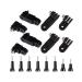 Adjustable swivel arm Extension arm camera solid joint bracket with short & long screw for GoPro Hero 10 9 8 7 6 5 and other action cameras 2 set