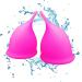 Buy Reusable Menstrual Cup - Medical Silicone Menstrual Cup L (Pink) - Eco-Friendly & Comfortable - Buy Online on GoSupps.com