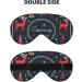 Merry Christmas Double Sided Eye Mask | Blackout Sleep Mask for Women & Men | Perfect Holiday Gift - Buy Online on GoSupps.com