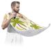 Monkey Banana Tree Beard Bib Apron Beard Bib Hair Catcher for Men Shaving and Trimming Non-Stick Waterproof Beard Cape Grooming Cloth with 2 Suction Cups Gifts for Men