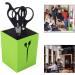 Practical Hairdressing Barber Combs Clamps Scissors Holder Stand Storage Box Tool (Green) - Buy Online on GoSupps.com