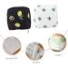 Lurrose Women's Bandages Cosmetic Bag - 2 Pack Mini Make-Up Storage | Cute Nylon & Twill-Fabric Pockets for Girls - Buy Online on GoSupps.com