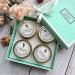 Scented Candles Gift Set for Mom | Seasalt & Sage, Lavender & Vanilla, Lemongrass & Bergamot | Mediterranean Amber Candle in Decorative Travel Tin - Buy Online on GoSupps.com