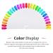 Molisaka 100 Tips Nail Swatch Sticks | Clear Polish Display for Nail Art Practice | Plastic False Nails Samples | Nail Design Accessories - Buy Online on GoSupps.com