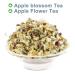 Organic Apple Blossom Flower Tea - Anti-Acne & Freckles | 50g Dried Loose Tea - Buy Online on GoSupps.com