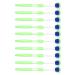 Tongue Scraper 10 Pack Tongue Scrapers Ergonomic Design Silicone Freshens Breath Tongue Cleaner for the Tongue Mouth (Green)