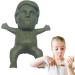 BUKISA Funny Toothpaste Cap - Pump Lid Squeezer with Fun President's | Toothpaste Gadgets for Tube Squeezing Toothpaste Accessories for Adult and Kids Bathroom Green - Buy Online on GoSupps.com