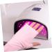 Healeved 8 Pairs Nail Gloves Fingerless Gloves Uv Anti Fingerless Gloves Uv Rays Gloves Uv Gloves for Gel Nail Lamp Black Fingerless Gloves Women Gloves for Nails Anti Gloves Manicure Nylon - Buy Online on GoSupps.com