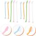 BCOATH 10pcs Puppy for Cat Pets Small Supplies Portable Nylon Clean Tooth Pet Dual-head Dog Brush - Buy Online on GoSupps.com